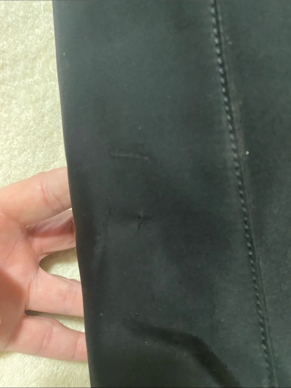 kate spade Black Nylon Travel, or weekender bag with Adjustable Shoulder Strap